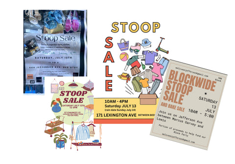 BedStuy Stoop Sales for July 13 & 14