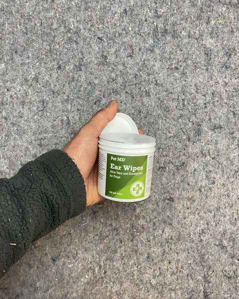 Pet MD Ear Wipes for Dogs