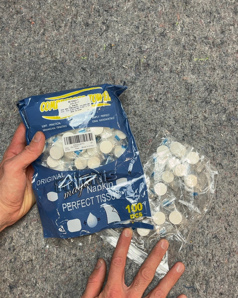A Ton Of Compressed Napkin Tablets, 100 Pcs