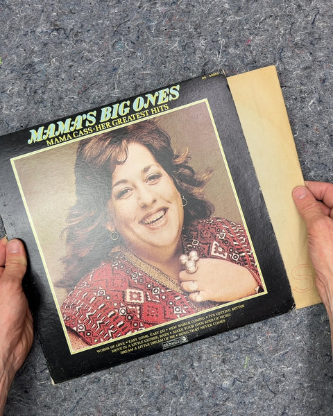 Mama Cass Her Greatest Hits Mama's Big Ones Vinyl Record