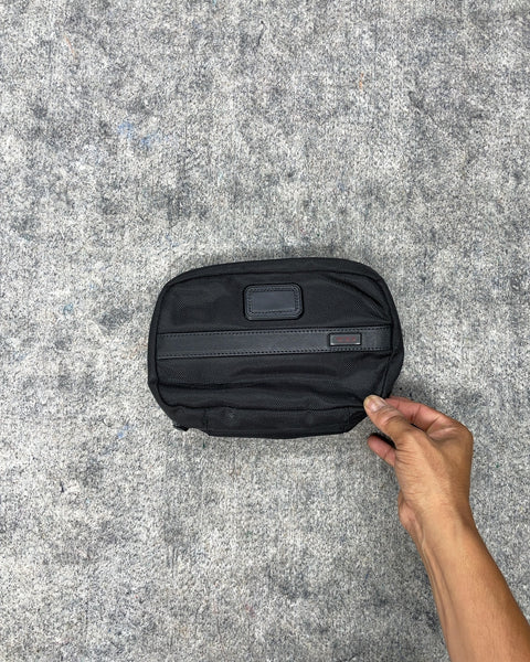 Tumi Black Ballistic Nylon Travel Organizer Pouch