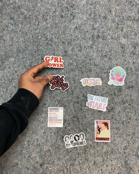 Feminist Themed Sticker Lot