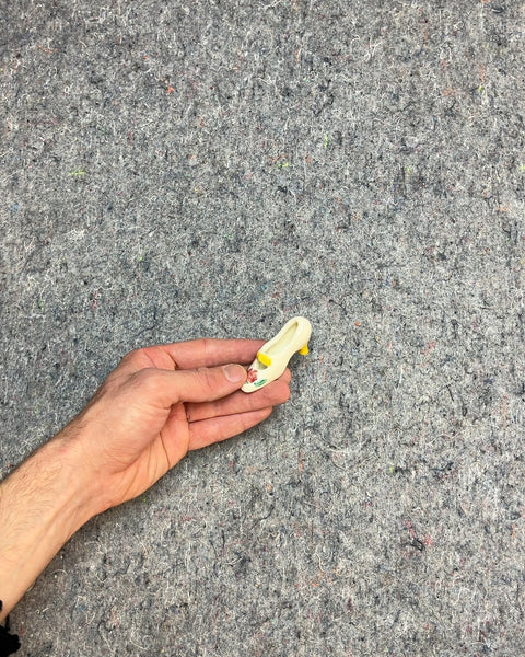 Miniature Ceramic Shoe Figurine