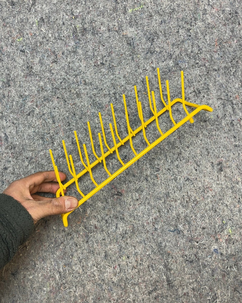Yellow Plate Rack