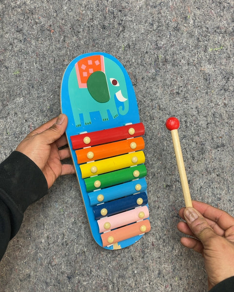 Wooden Elephant Xylophone