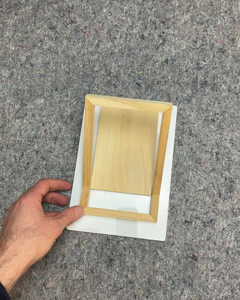Lil' Glass Whiteboard With Stand