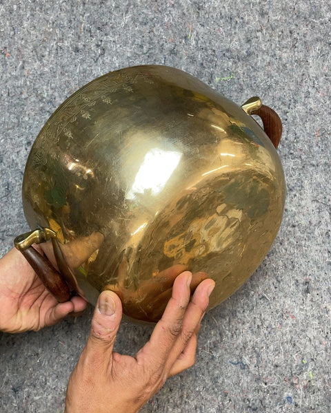 Beautiful Brass Punch Bowl