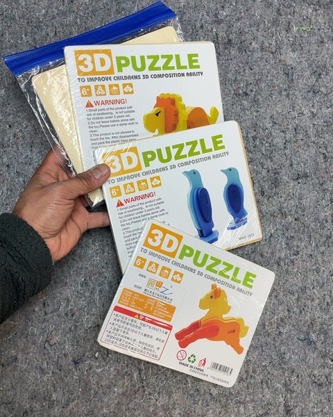 3D Puzzle Set