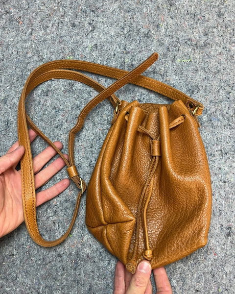 Portland Leather Goods Drawstring Bag