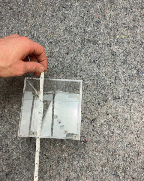 Clear Acrylic Box, 5x5x5"