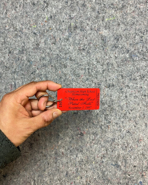 Chopticon High School Homecoming Ticket Keychain
