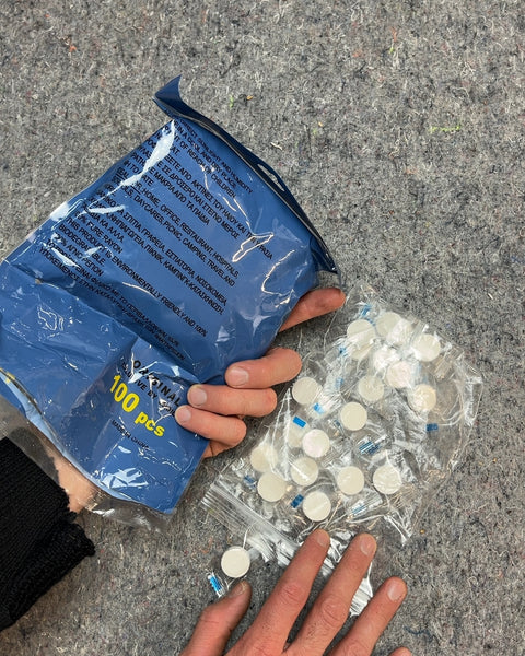 A Ton Of Compressed Napkin Tablets, 100 Pcs