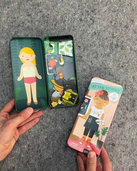 Two Petit Collage Magnetic Dress-Up Set
