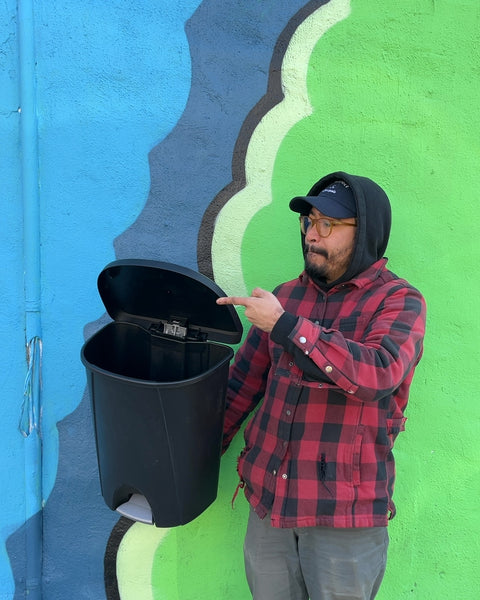 StepOn Trash Can, 6.6 Gal / 25 L