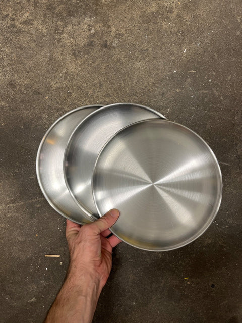 3 More Cool Aluminum Dinner Plates
