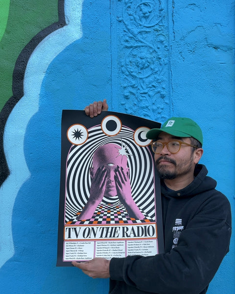TV On The Radio Tour Poster, 16x24"