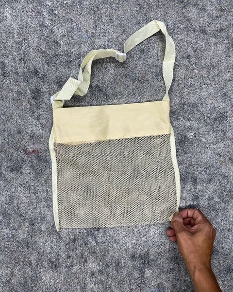 Little Mesh Seashell or Car Trinket Bag
