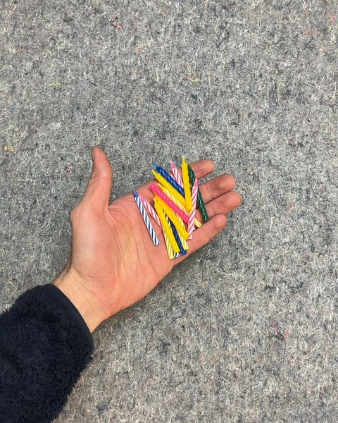 Birthday Candles, Assorted Colors