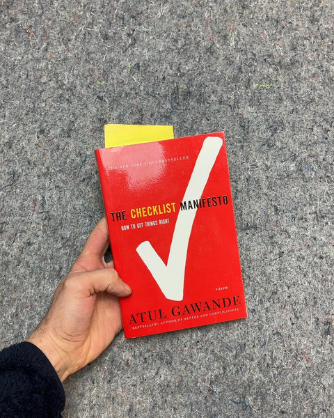 The Checklist Manifesto by Atul Gawande