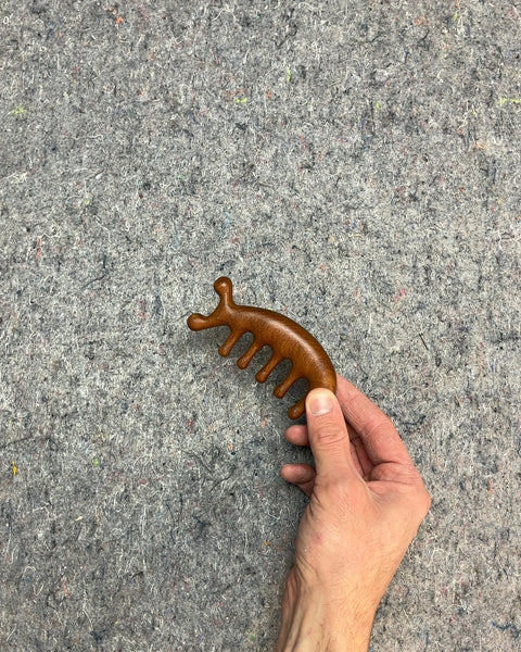 Handcrafted Sandalwood Massage Comb
