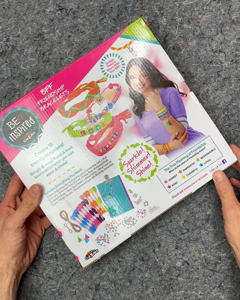 Be Inspired BFF Friendship Bracelets Craft Kit