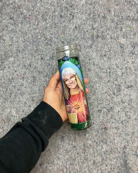 Prayer Candle with Woman Image