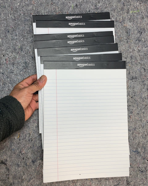 AmazonBasics Legal Pads, 6 Pack