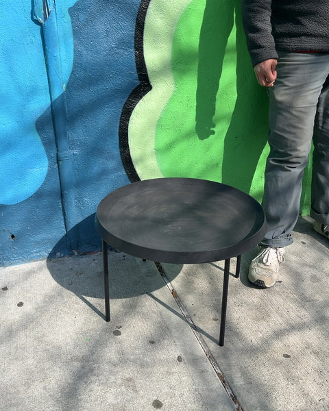 Sexy Round Low Side Table, 21"
