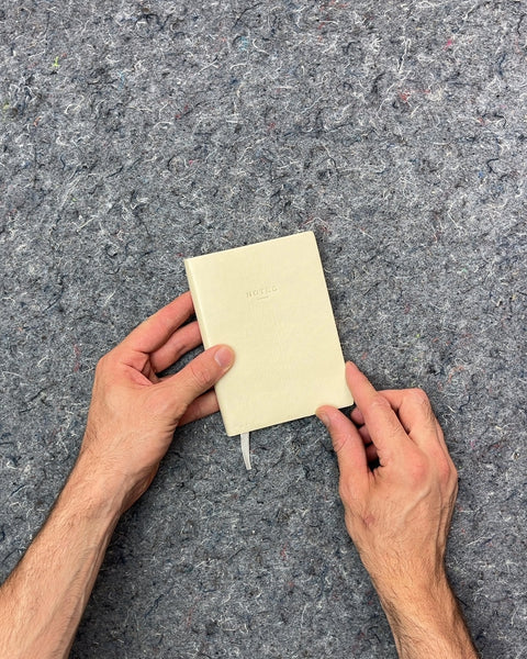 Small Cream Notes Notebook