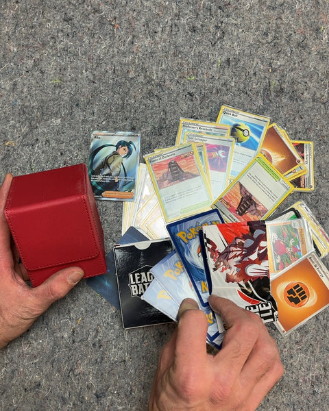 Another Set Of Pokemon Trading Cards with Deck Box