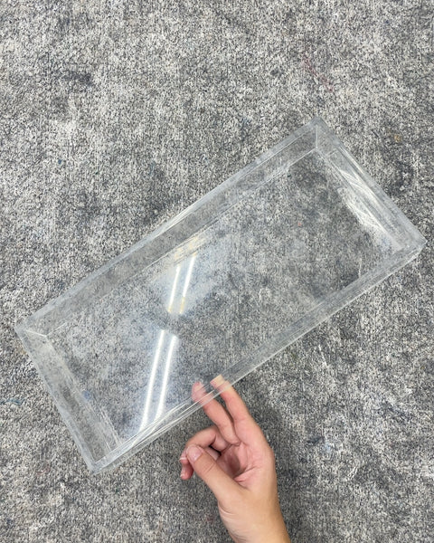 Clear Acrylic Storage Tray, 14 x 6 in