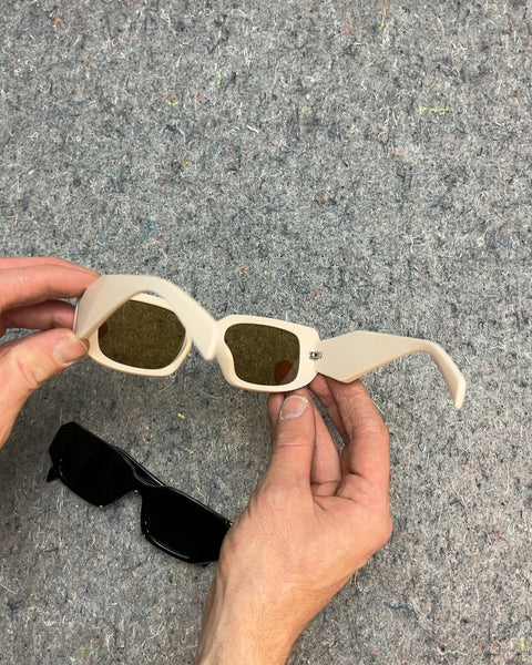 Two Pairs of The Same Sunglasses, Off-White & Black