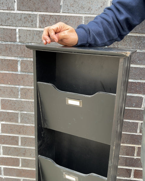 Mail Organizer Shelf Or Magazine Rack, W13xD6xH38"