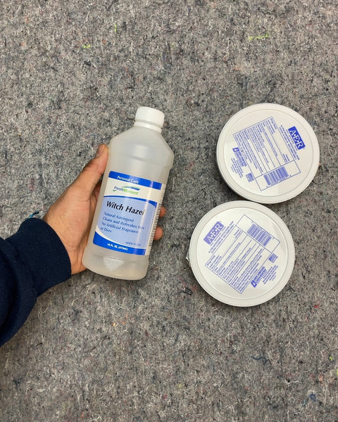 FreshMoment Witch Hazel and AER Witch Hazel Pads