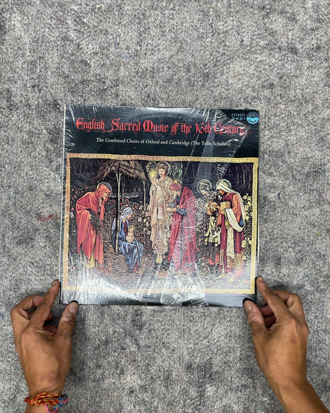 English Sacred Music of the 16th Century Tallis Scholars Vinyl Record