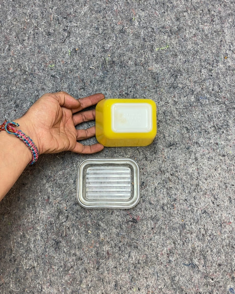 Vintage-y Pyrex Butter Dish