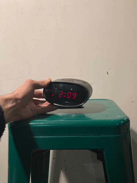 Old School Radio Alarm Clock