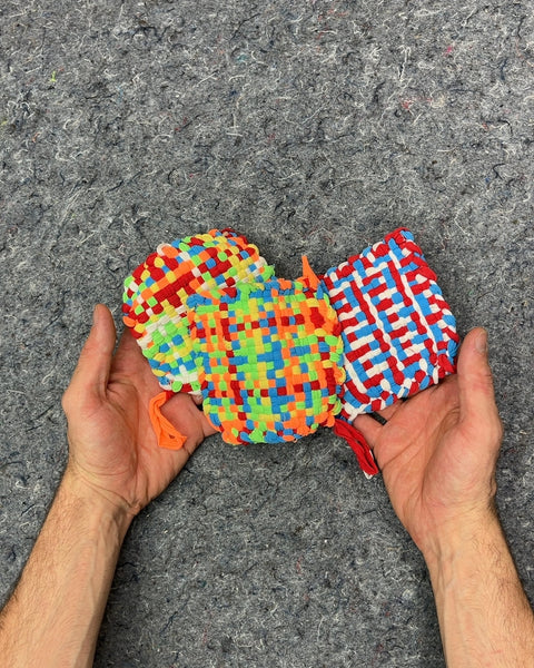 Colorful Woven Potholders