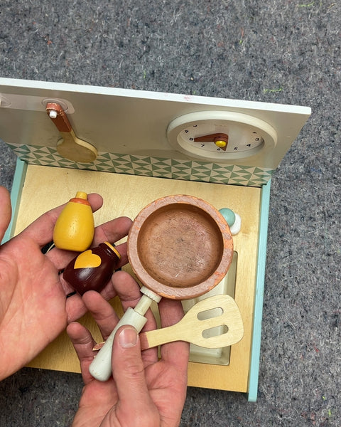 Toy Kitchen Playset with Accessories