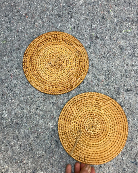 Tan Woven Placemats