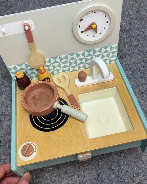 Toy Kitchen Playset with Accessories