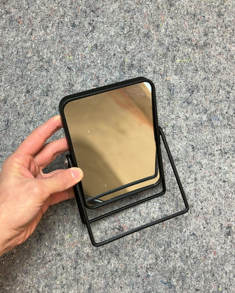 Tabletop Vanity Mirror, Black