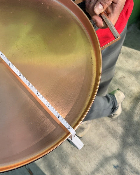 Martha Stewart Collection Copper Serving Tray, 15"