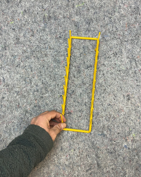 Yellow Plate Rack