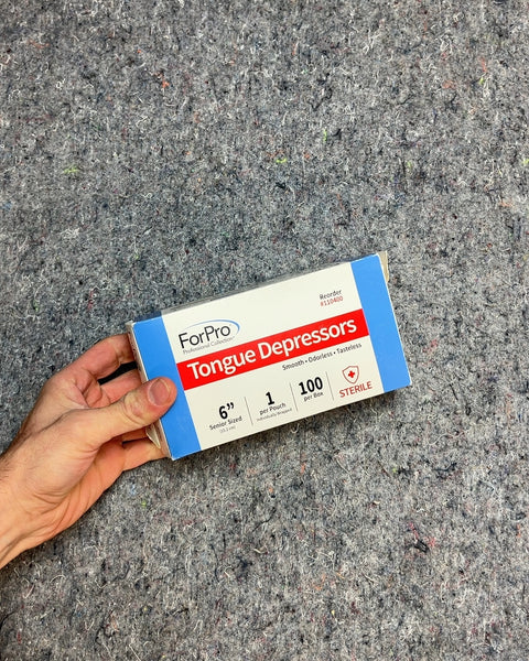 ForPro Tongue Depressors, 100 Count