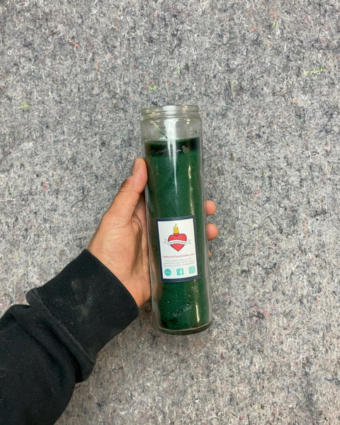 Prayer Candle with Woman Image