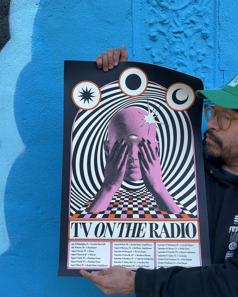 TV On The Radio Tour Poster, 16x24"