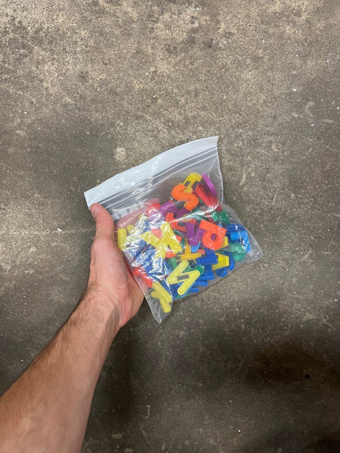 Bag Of Alphabet Magnets