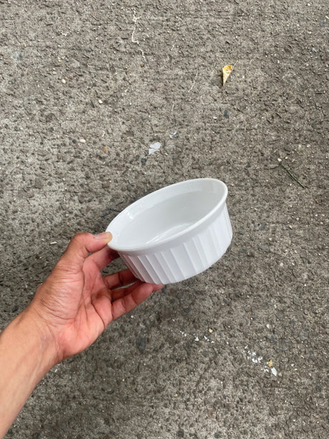 Big Classic White Ramekin
