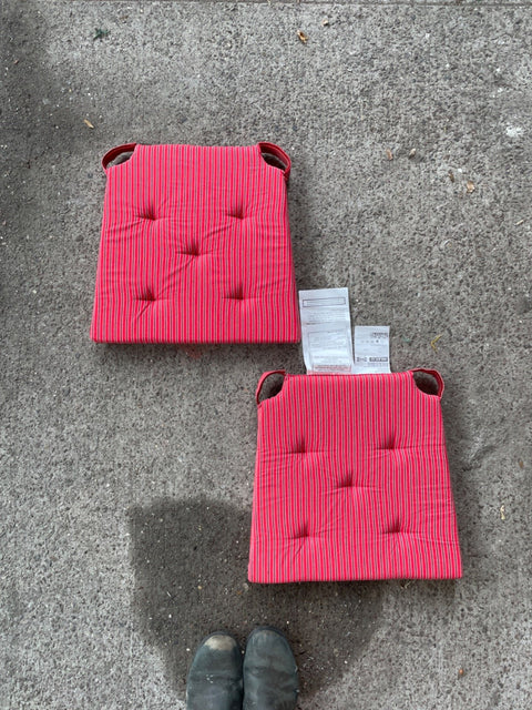 Comfy Striped Chair Cushions